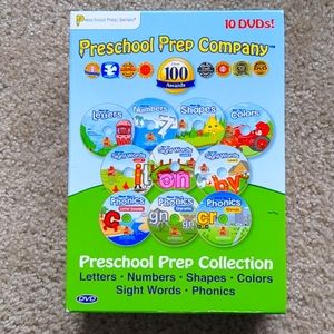 Preschool Prep Company 10 DVDS